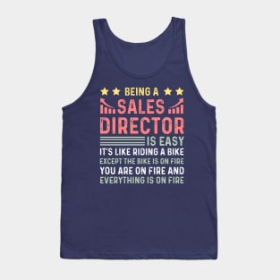 Funny director of sales and marketing Worker Sales Director Tank Top